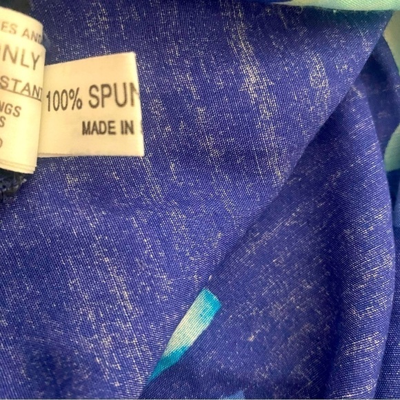 John Bentley Button Down Women’s Maxi Floral Dress (has small hole) missing belt - Picture 7 of 12